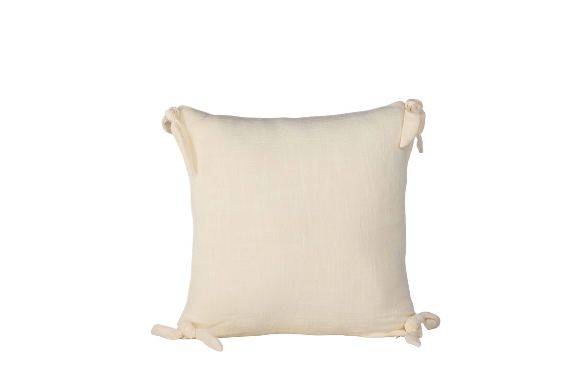 Cushion cover Ambiente - 40x40 cm in Beige, Dark grey and White