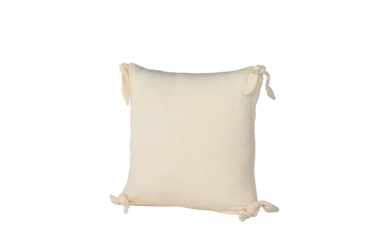 Cushion cover Ambiente - 40x40 cm in Beige, Dark grey and White