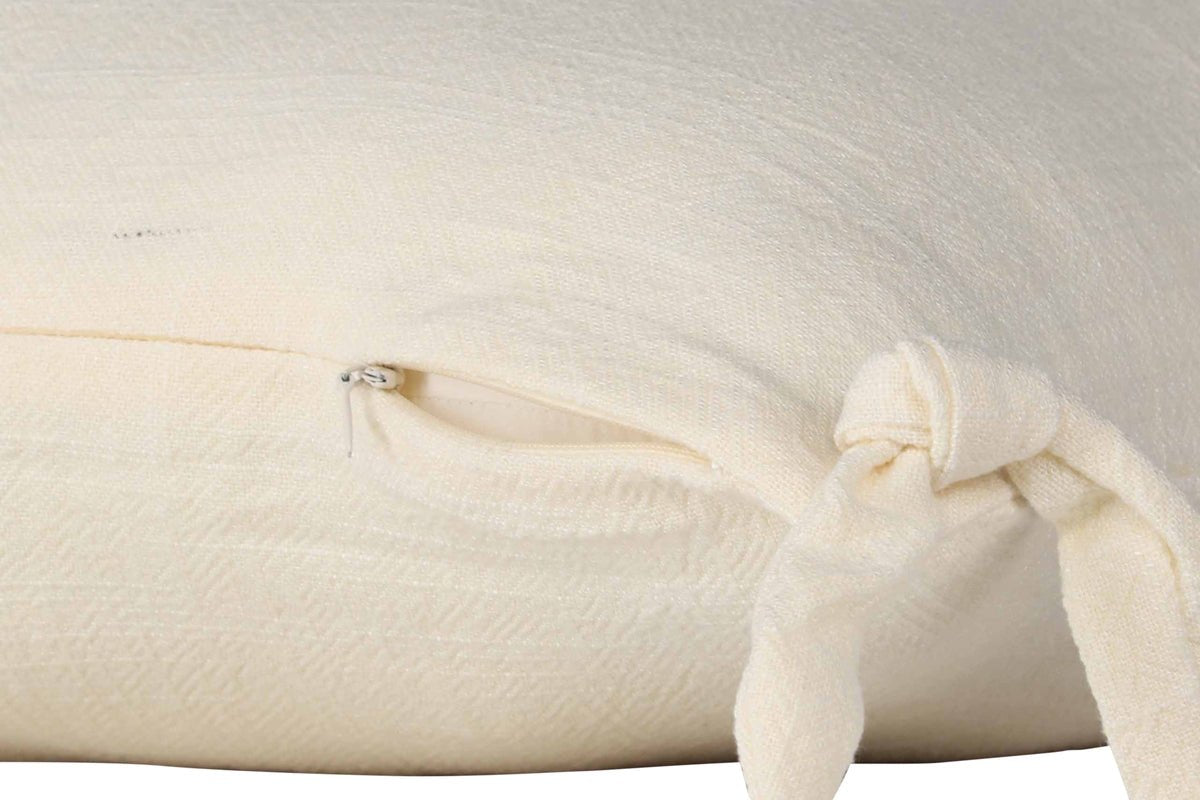 Cushion cover Ambiente - 40x40 cm in Beige, Dark grey and White