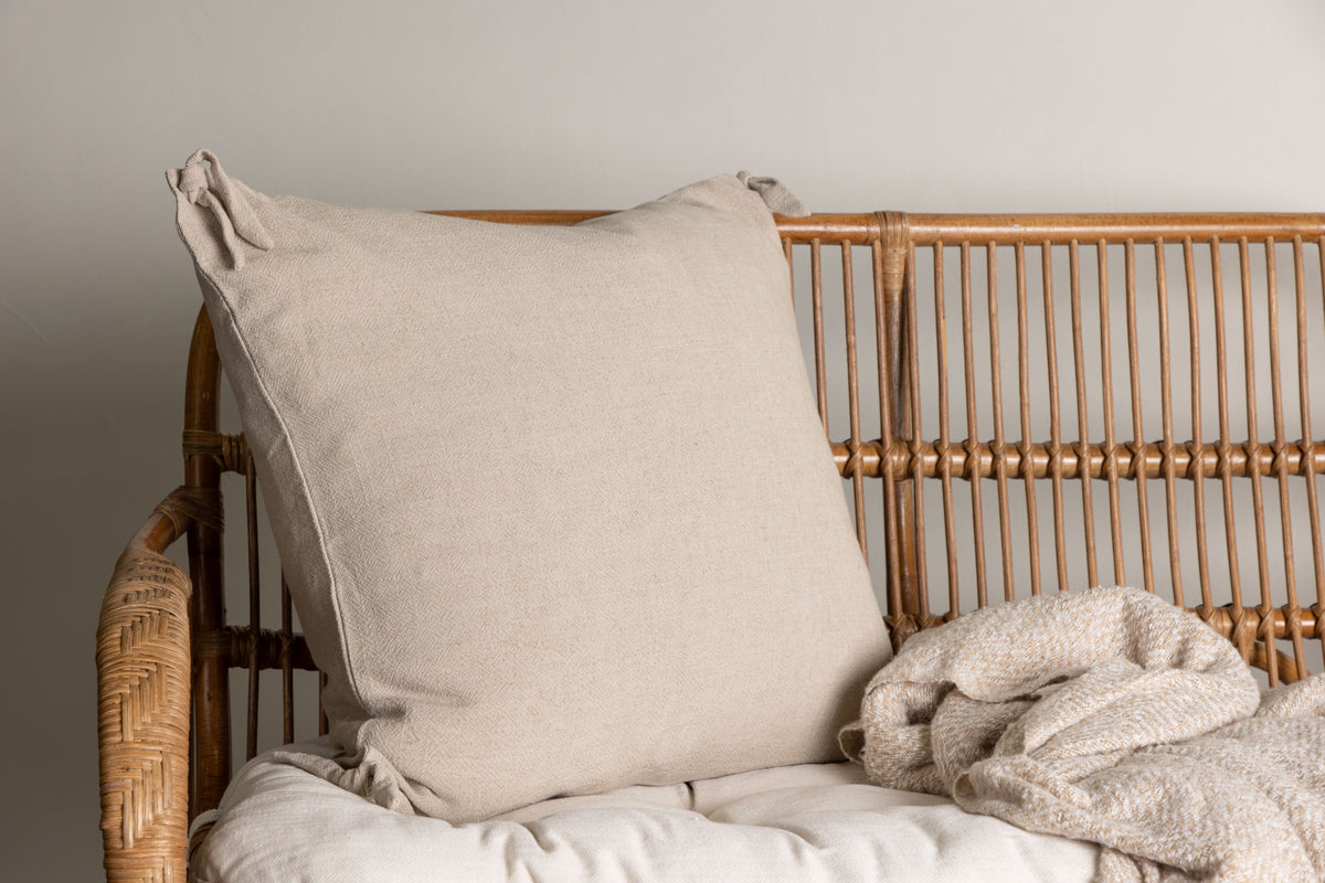 Cushion cover Alabaster - 60x60 cm in Beige