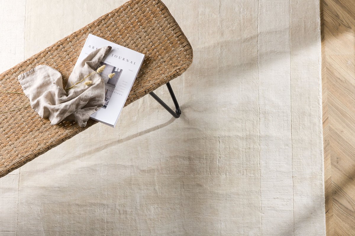 Tapis London – avec un léger éclat en viscose et coton