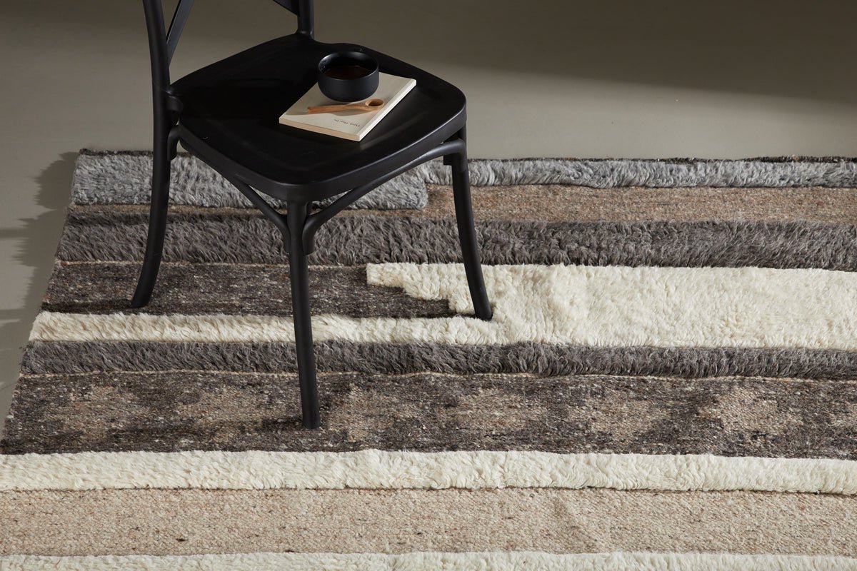 Teppech Nero - a verschiddene Faarwen aus Polypropylen & Woll