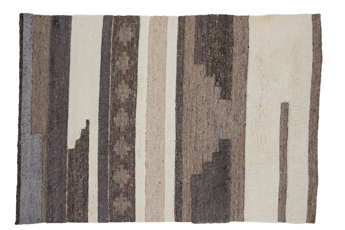 Teppech Nero - a verschiddene Faarwen aus Polypropylen & Woll