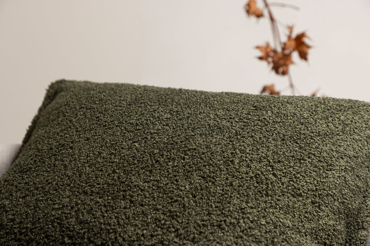 Këssenbezuch Nature - 60x60 cm a Béis, Brong an Däischtergréng