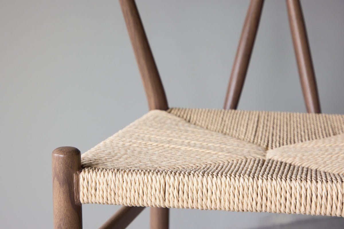 Chaise Fliou II - en Noir avec assise de couleur uniforme