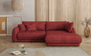Designer Ecksofa Mojave II Stoff mit Schlaffunktion und Stauraum