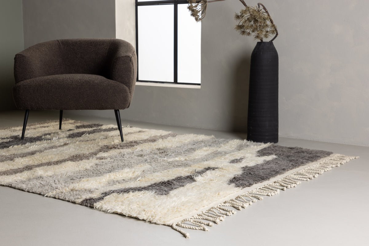 Tapis Jessica – en tons naturels en laine