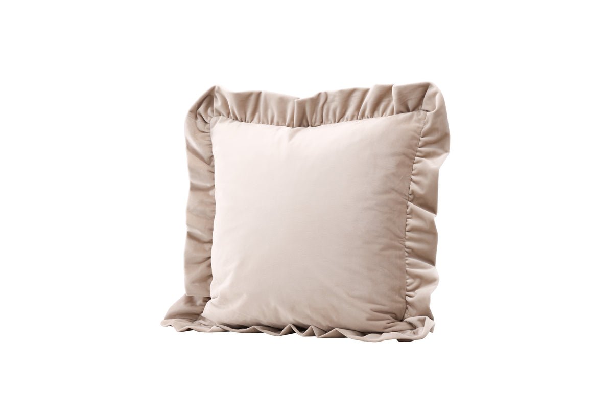 Cushion cover Essence - 50x50 cm in Beige, pink and White