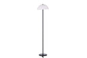 Floor lamp Eloria – Hemisphere design in White & Black (Height 155 cm)