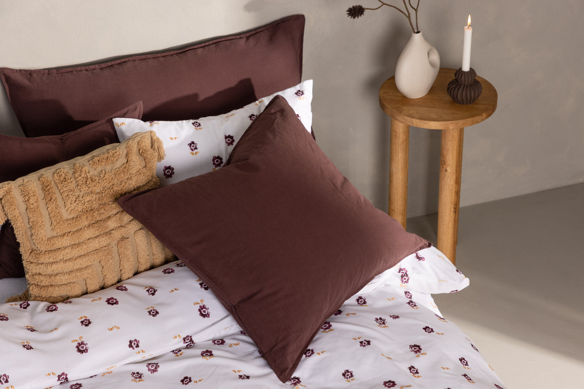 Pillowcase Autumn - 60x60 cm in various colors made of 100% cotton