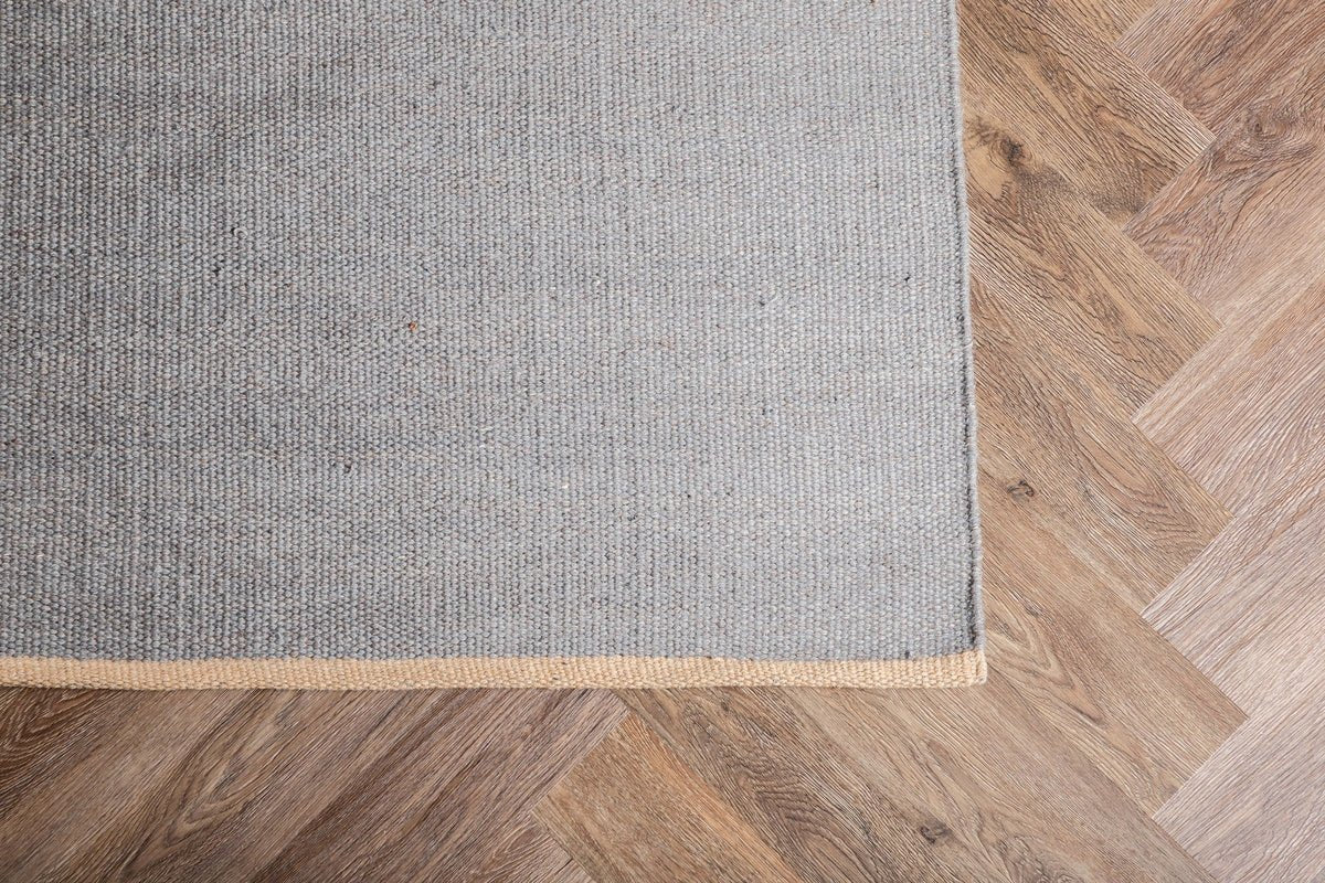 Tapis Elian – en tons naturels en laine et coton