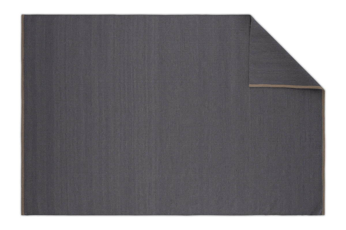 Tapis Elian – en tons naturels en laine et coton