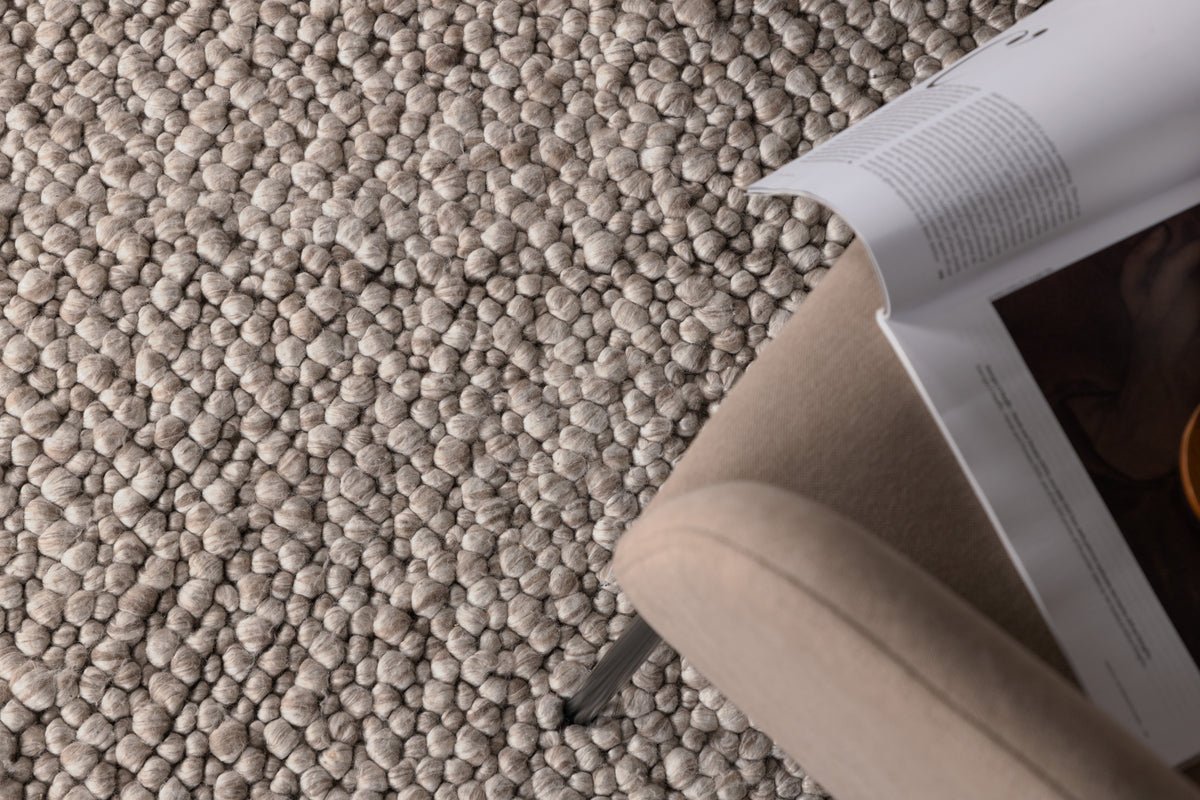 Tapis Simon – tissé à la main en laine et viscose