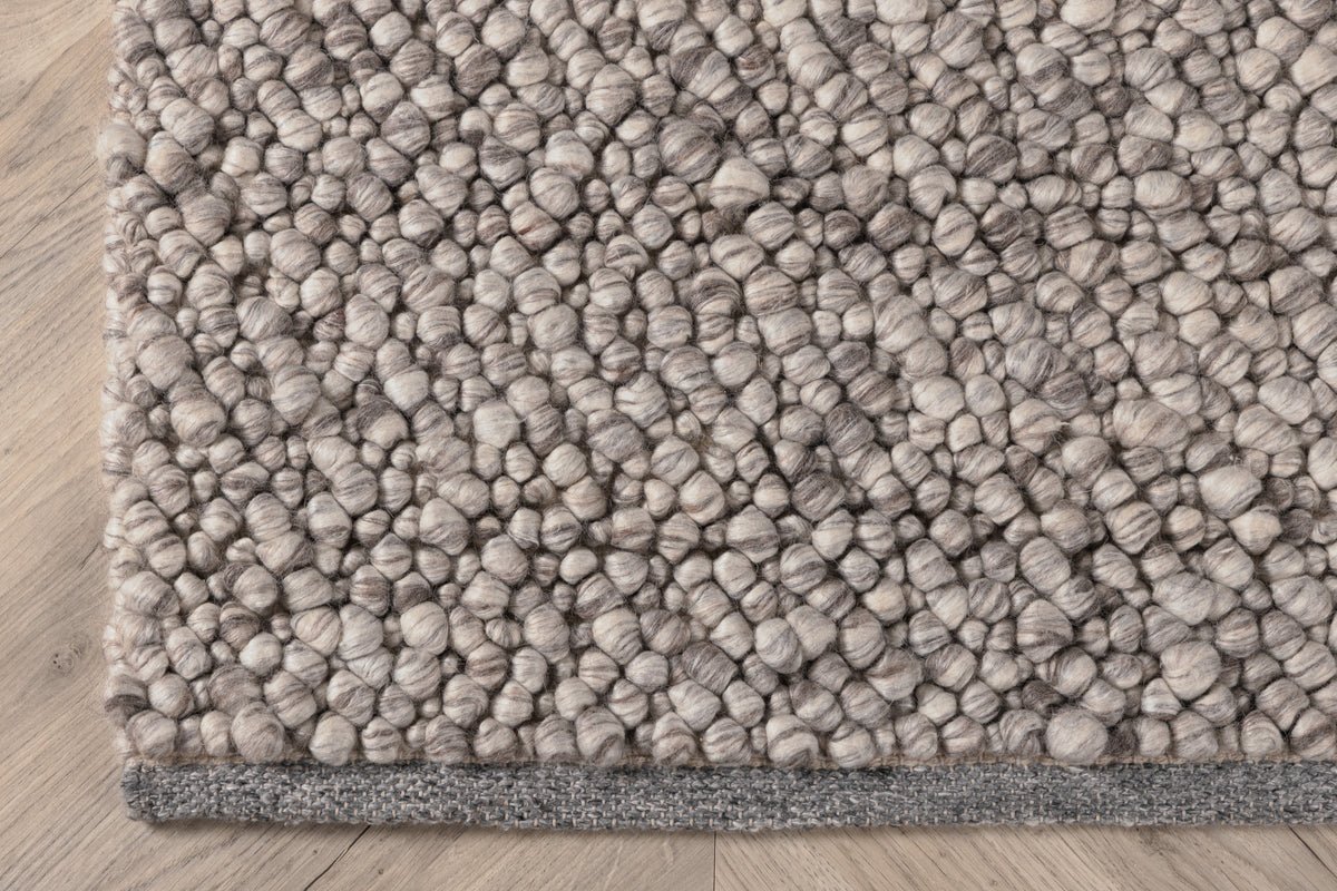 Tapis Simon – tissé à la main en laine et viscose