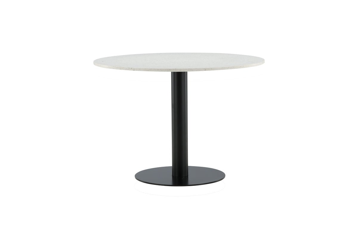 Dining table Soreya - modern dining table with high-quality terrazzo tabletop