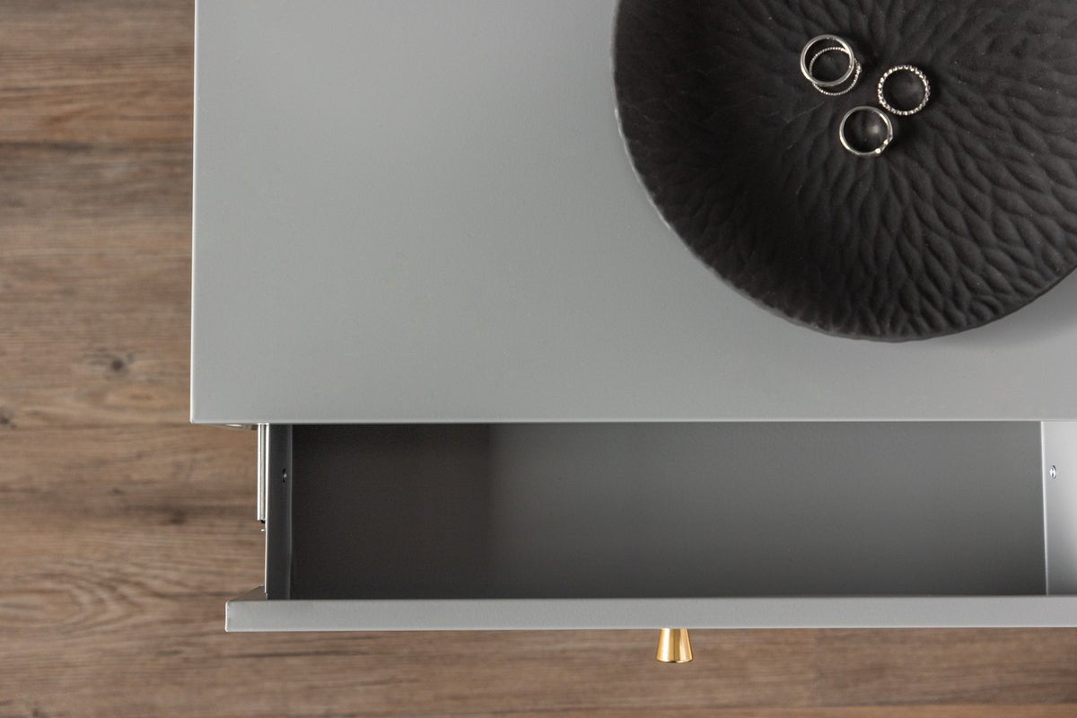 Table d'appoint Corin – en Gris clair