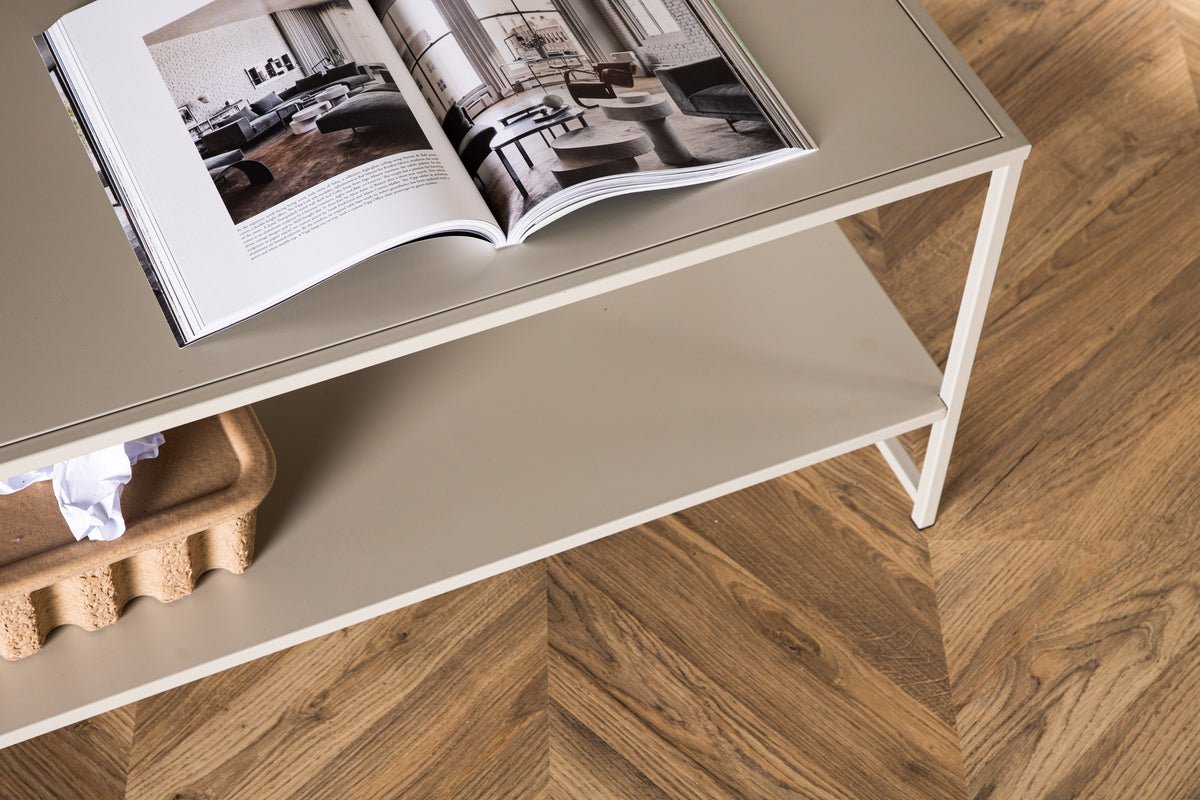 Coffee table/side table Viena – in three colors with storage surface