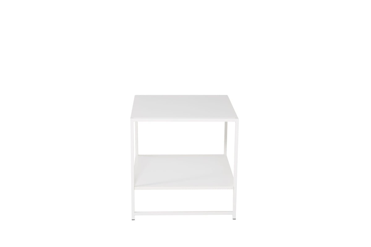 Table d'appoint Konsti – en deux tailles en Blanc & Noir