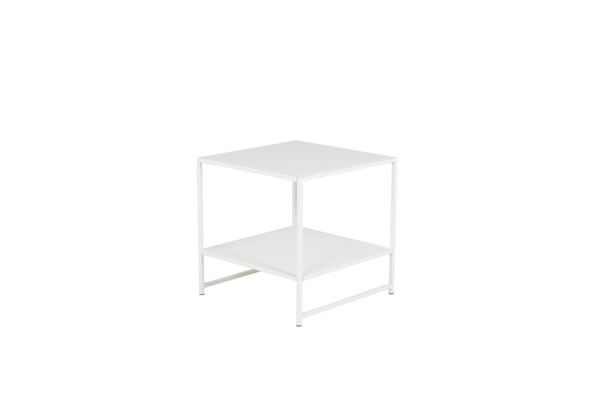 Table d'appoint Konsti – en deux tailles en Blanc & Noir