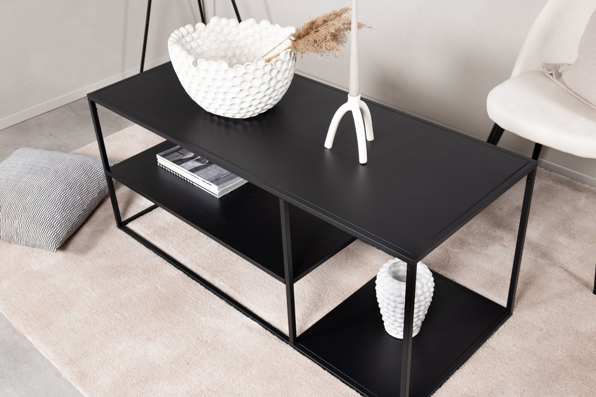 Table basse/table d'appoint Nammos – en quatre couleurs avec trois surfaces de rangement