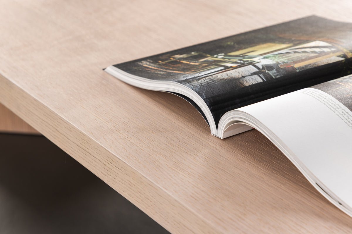 Couchtisch Stephan - an Holzoptik