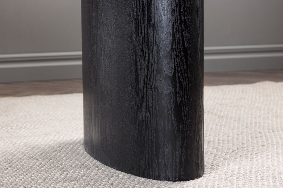 Dining table Maui - with oval tabletop in wood look