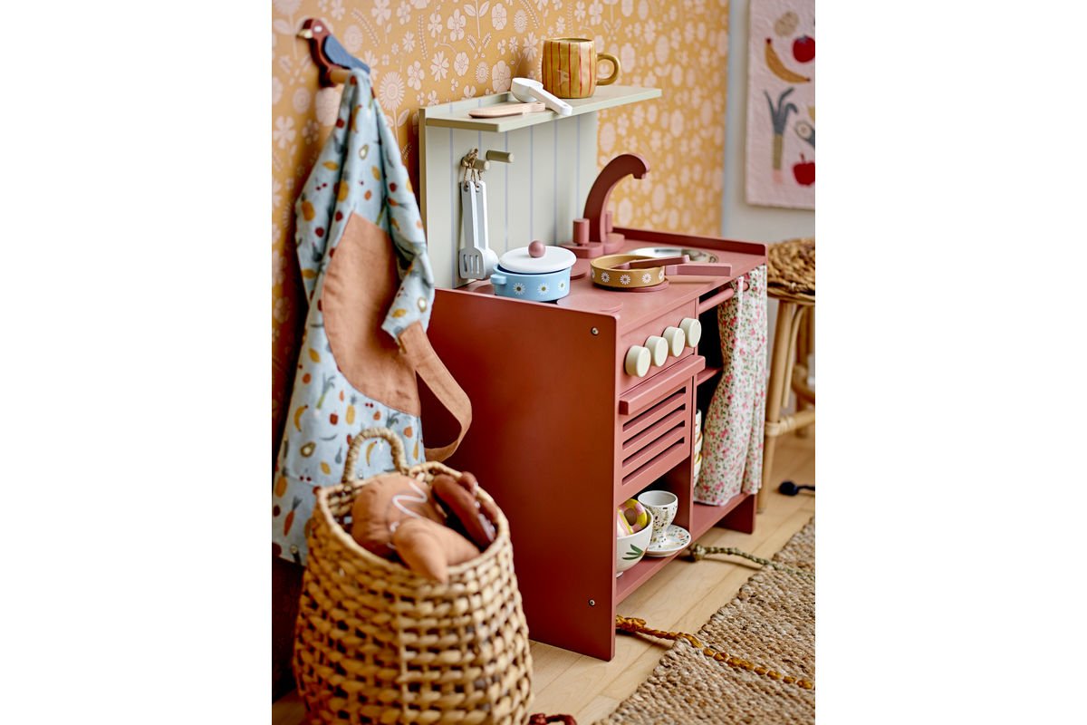 Spillschéier Levin – Mini-Ofen aus Holz fir Kanner