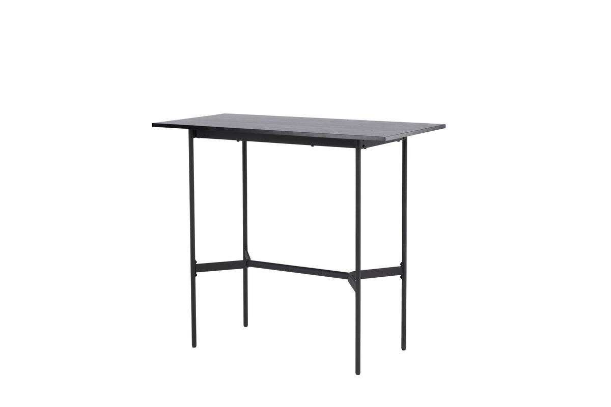 Dining table Maiko - with clean lines and black finish