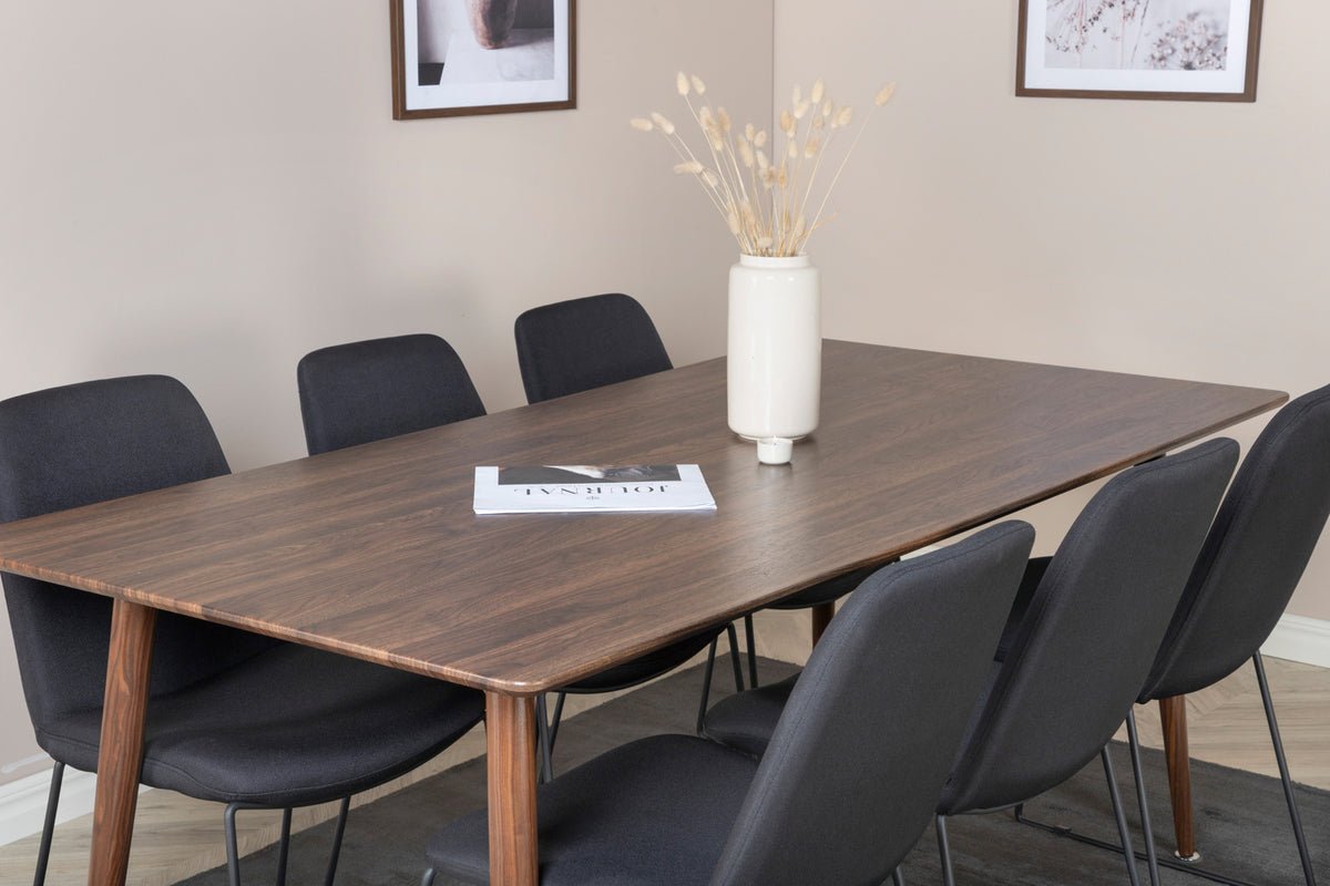 Esstisch Lylo - verbënnt modernes Design mat praktescher Funktionalitéit