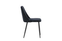 2-piece set - Chair Liora made of soft polyester velvet