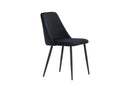 2-piece set - Chair Liora made of soft polyester velvet