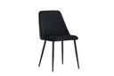 2-piece set - Chair Liora made of soft polyester velvet