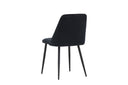 2-piece set - Chair Liora made of soft polyester velvet