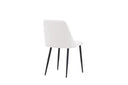 2-piece set - Chair Liora made of soft polyester velvet