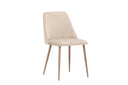 2-piece set - Chair Liora made of soft polyester velvet
