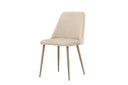 2-piece set - Chair Liora made of soft polyester velvet