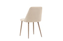 2-piece set - Chair Liora made of soft polyester velvet