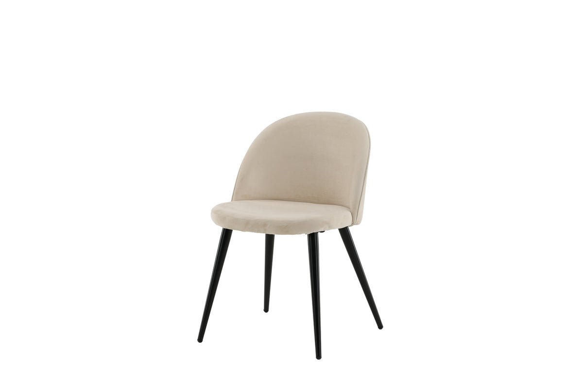 2er Set - Stuhl Philipe mit Samt in wahlweise 2 Farben