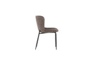 Ensemble de 2 - Chaise Parisienne avec doux Bouclé