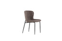 Ensemble de 2 - Chaise Parisienne avec doux Bouclé