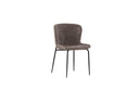 Ensemble de 2 - Chaise Parisienne avec doux Bouclé