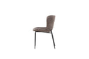Ensemble de 2 - Chaise Parisienne avec doux Bouclé