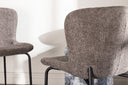 Ensemble de 2 - Chaise Parisienne avec doux Bouclé