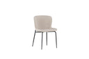 Ensemble de 2 - Chaise Parisienne avec doux Bouclé