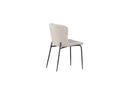 Ensemble de 2 - Chaise Parisienne avec doux Bouclé