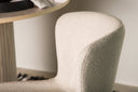 Ensemble de 2 - Chaise Parisienne avec doux Bouclé
