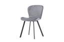 Ensemble de 2 - Chaise Amara avec assise rembourrée
