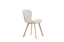 Ensemble de 2 - Chaise Amara avec assise rembourrée