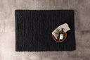 Badematt Lembongan - a kloerem Wäiss oder Schwaarz