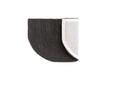 Doormat Nala - in Black made of wool